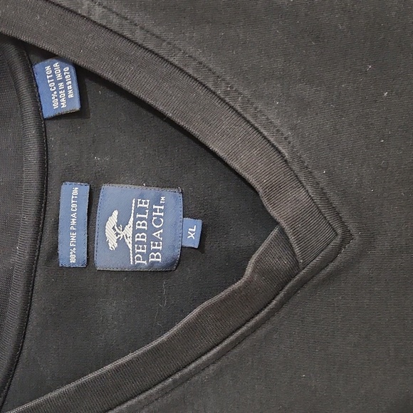 Pebble Beach Black Golf Vest Size XL - Picture 2 of 4